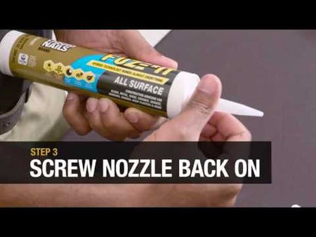 6 Step Video Guide to Using Liquid Nails Fuze It! 9oz All Surface Adhesive LN-2000