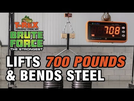 T-Rex Brute Force Black Duct Tape Product Demo Video