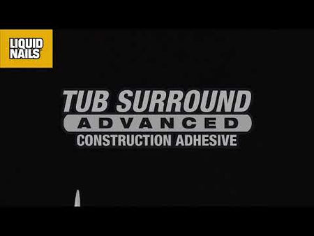 Liquid Nails 10 Oz Tub Surround & Shower Wall Adhesive LN-915 Product Demo Video