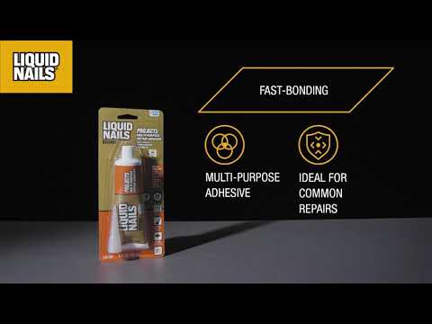 Liquid Nails Small Projects Repair Adhesive Product Highlight Video