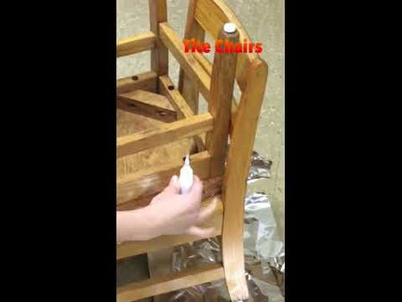 How to Repair Wobbly Chairs with PC Epoxy Wonderlok'em Tite Chairs Adhesive