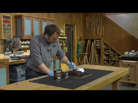 Old Masters Wiping Stain Basics Manufacturer Video