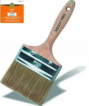 Consumer 100% White China Bristle Stainer Brush