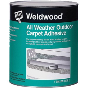 DAP Weldwood All Weather Outdoor Carpet Adhesive