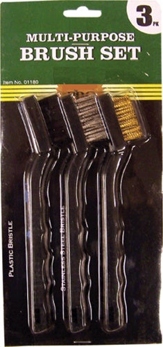 Mini Wire Brushes 3 Pack