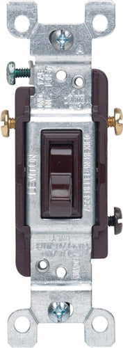 Leviton 15 Amp Toggle Framed 3-Way AC Quiet Switch 1453