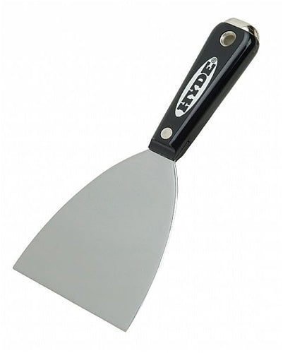 Hyde Tools Black & Silver Putty Knives w/ Hammer Head