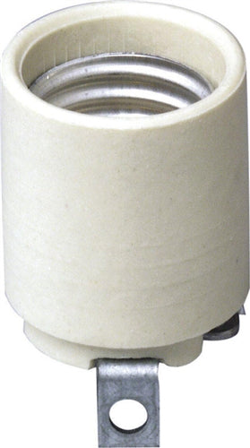 Leviton Porcelain Incandescent Medium Base Keyless Socket 03152-00F