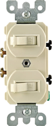 Leviton 15 Amp Single Pole Toggle Switch 05224-2