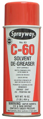 Sprayway C-60 Solvent Degreaser