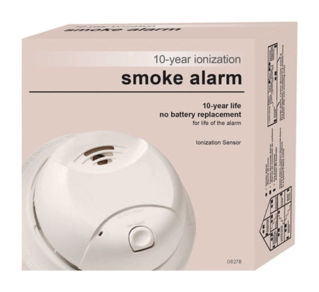 First Alert Battery-Powered Ionization Smoke/Fire Detector 0827B