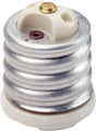 Leviton 8681 Porcelain Incandescent Mogul to Medium Base Socket Adapter