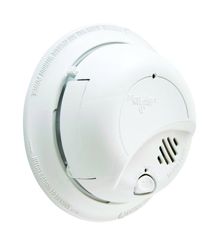 First Alert Hard-Wired w/Battery Back-up Ionization Smoke/Fire Detector 1039809