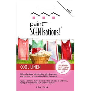 Paint SCENTsations Cool Linen PS107 1 Oz Package.