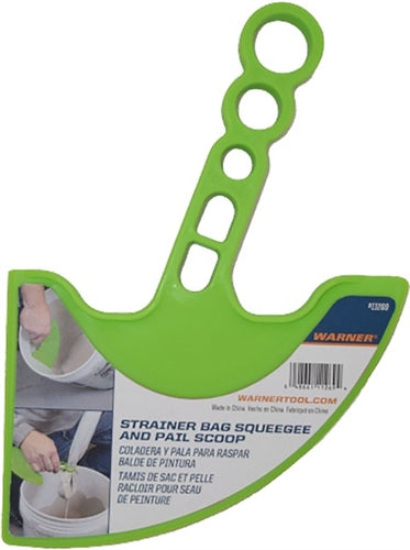 Warner Strainer Bag Squeegee and Pail Scoop 11269