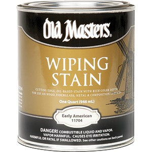 Old Masters Wiping Stain Early American Quart
