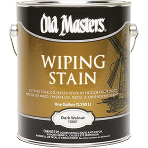 Old Masters Wiping Stain Dark Walnut Gallon
