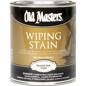 Old Masters Wiping Stain Spanish Oak Quart