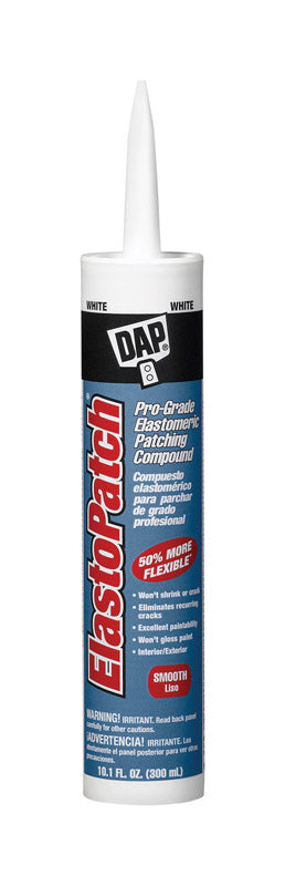 DAP ElastoPatch Elastomeric Patch & Caulking Compound Smooth 10.1 Oz Tube