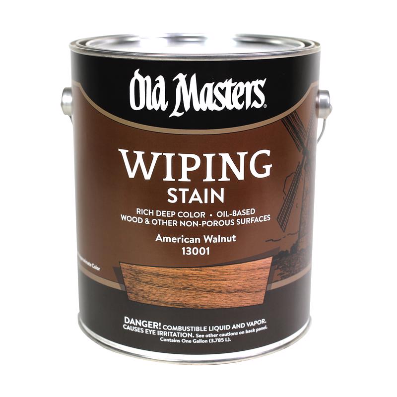 Old Masters Wiping Stain Classics American Walnut Gallon