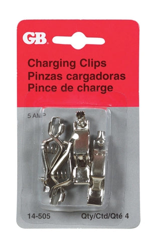 Gardner Bender 5 Amp Battery Charging Clips 4-Pack 14-505