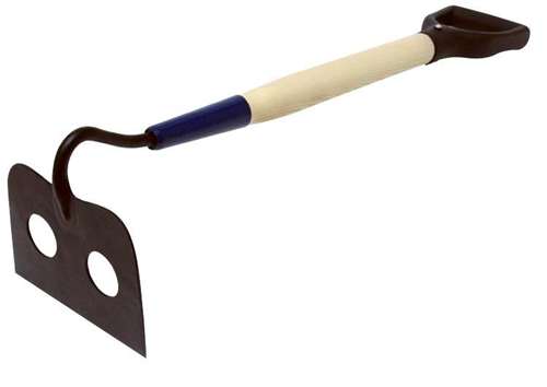 Marshalltown Mortar Hoe with D-Grip handle.