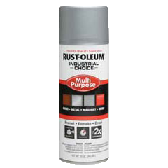 Rust-Oleum Industrial Choice 1600 System Multi-Purpose Enamel Spray Dull Aluminum