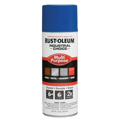 Rust-Oleum Industrial Choice 1600 System Multi-Purpose Enamel Spray True Blue