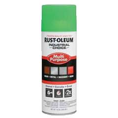 Rust-Oleum Industrial Choice 1600 System Multi-Purpose Enamel Spray Fluorescent Green