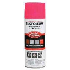 Rust-Oleum Industrial Choice 1600 System Multi-Purpose Enamel Spray Fluorescent Pink