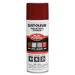 Rust-Oleum Industrial Choice 1600 System Multi-Purpose Enamel Spray Cherry Red