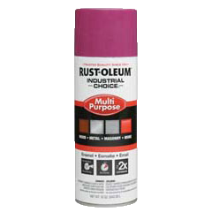 Rust-Oleum Industrial Choice 1600 System Multi-Purpose Enamel Spray Safety Purple