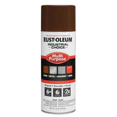 Rust-Oleum Industrial Choice 1600 System Multi-Purpose Enamel Spray Leather Brown