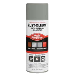 Rust-Oleum Industrial Choice 1600 System Multi-Purpose Enamel Spray Dove Gray