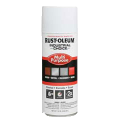 Rust-Oleum Industrial Choice 1600 System Multi-Purpose Enamel Spray Flat White