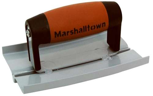 Marshalltown 6" X 3-1/2" Stainless Steel Rocker Groover 1790D