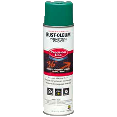 Rust-Oleum Industrial Choice M1800 System Water-Based Precision Line Marking Paint Safety Green