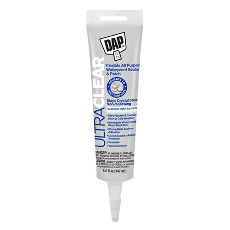 DAP 5oz Ultra Clear All Purpose Flexible Sealant 18387