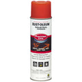 Rust-Oleum Industrial Choice M1800 System Water-Based Precision Line Marking Paint Fluorescent Red