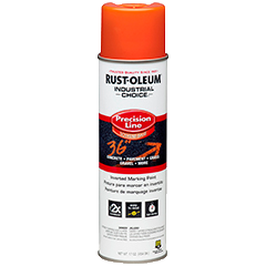 Rust-Oleum Industrial Choice M1600 System SB Precision Line Marking Paint APWA Orange