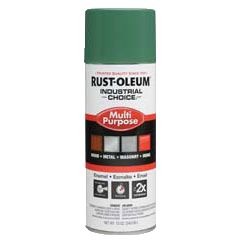 Rust-Oleum Industrial Choice 1600 System Multi-Purpose Enamel Spray Safety Green