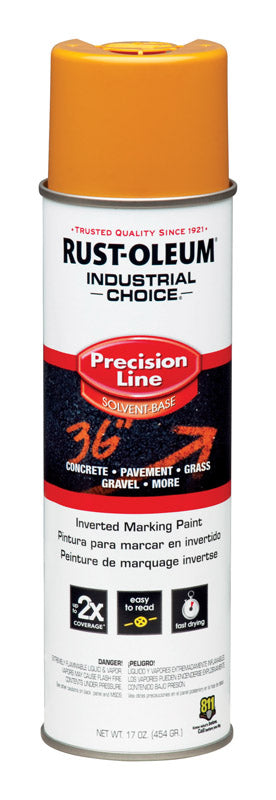Rust-Oleum Industrial Choice M1600 System SB Precision Line Marking Paint Caution Yellow