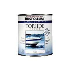 Rust-Oleum Marine Topside Paint Quart Semi-Gloss White