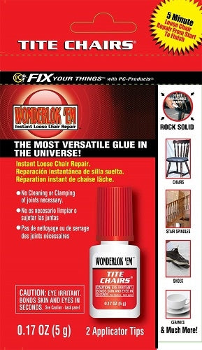 PC Epoxy Wonderlok'em Tite Chairs Adhesive 5 g package