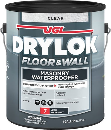 UGL Drylok Floor & Wall Clear Masonry Waterproofer Gallon 20913