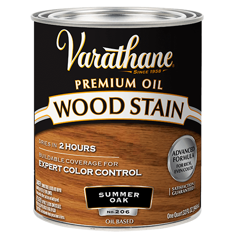 Varathane Premium Wood Stain Quart Summer Oak