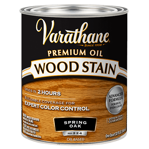 Varathane Premium Wood Stain Quart Spring Oak