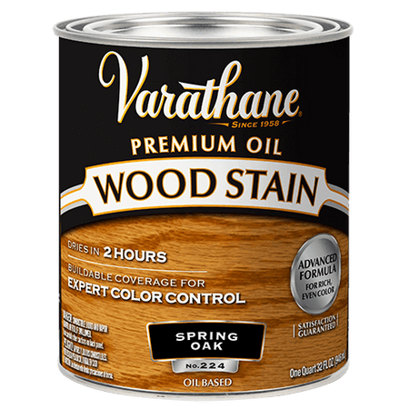 Varathane Premium Wood Stain Quart Spring Oak