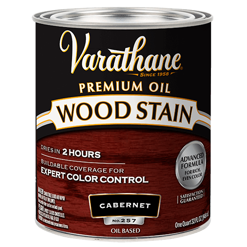 Varathane Premium Wood Stain Quart Cabernet