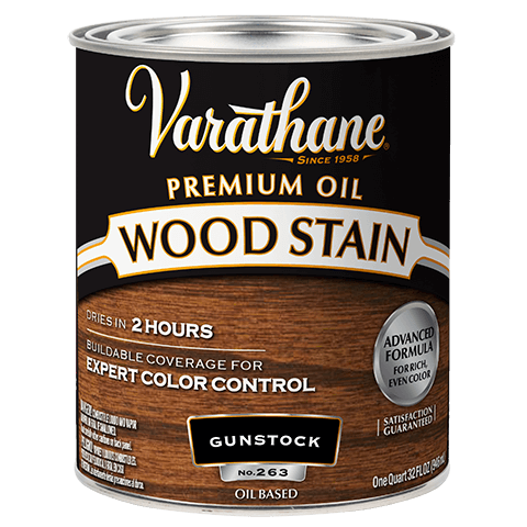 Varathane Premium Wood Stain Quart Gunstock